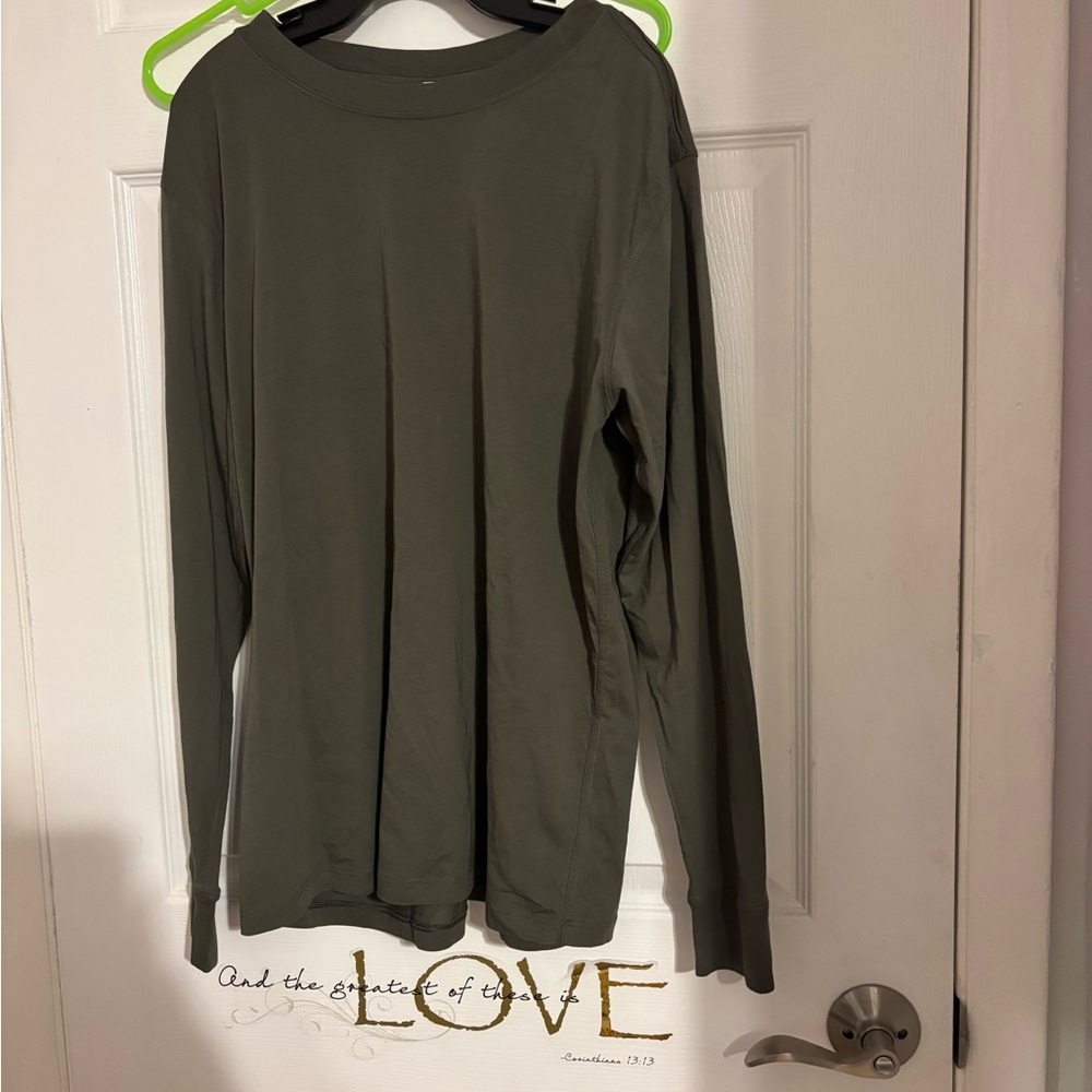 Olive Long Sleeve Shirt